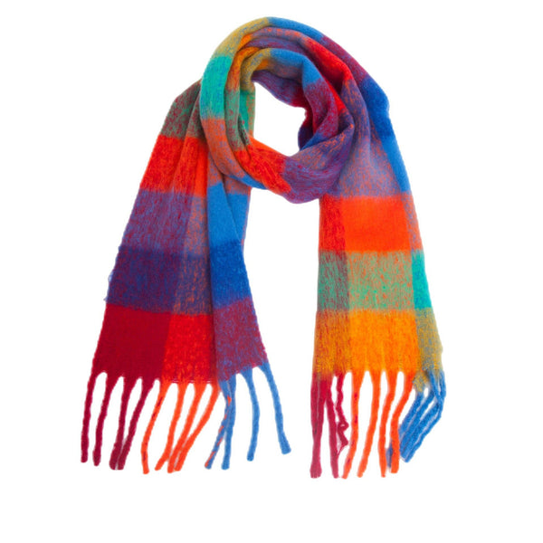 Tassel Scarf - Multi Color