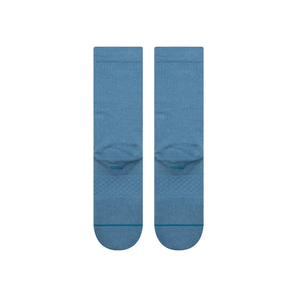 Stance Icon Crew Socks for Men in Blue Steel