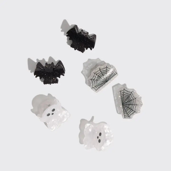 Mini Claw Clips 6pc Set - Halloween