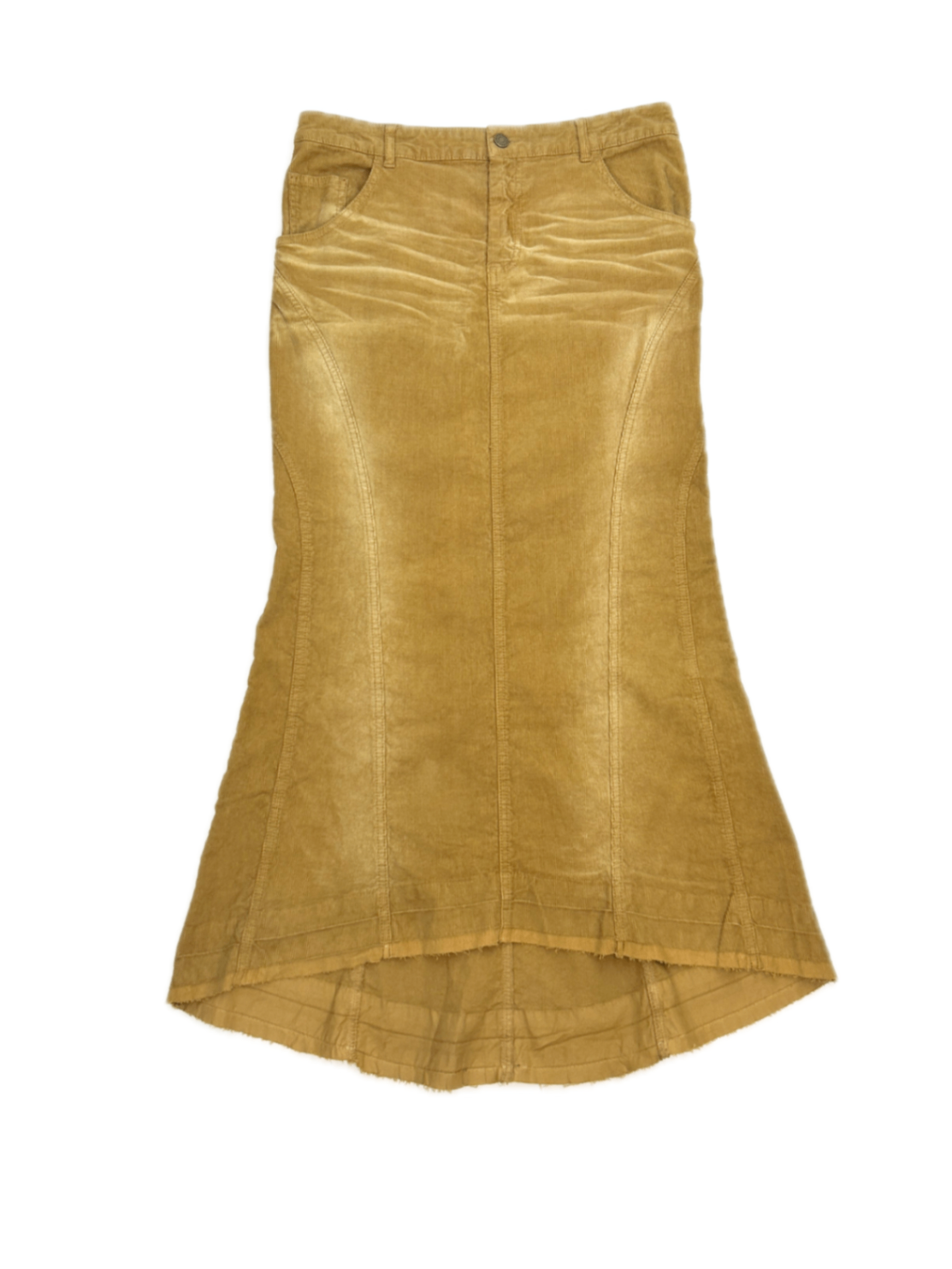 Urban Outfitters Corduroy Skirt Tan