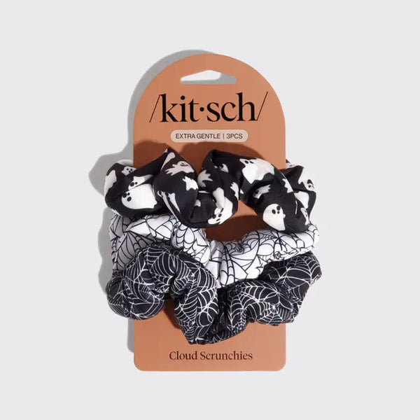 Cloud Scrunchies 3pc Set - Spiderweb