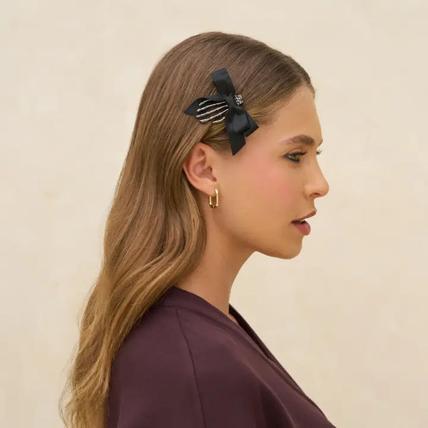 Skeleton Flat Claw Clips 2pc Set