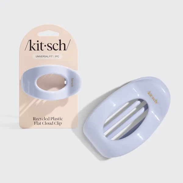 Recycled Plastic Medium Flat Cloud Clip - Hydrangea Breeze