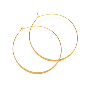 2" Classic Hoop Earrings - Gold