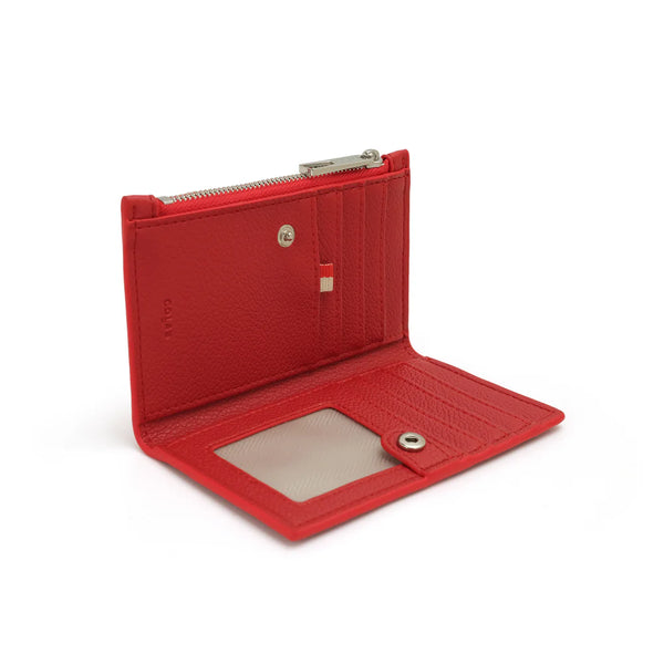Co-Lab The 'DIXON' Mini CC Wallet - Red Cherry