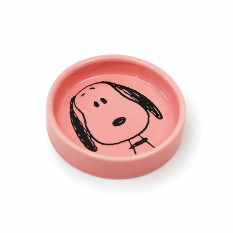 Peanuts Visage Pink Small Trinket Dish