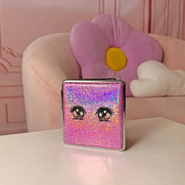 Kawaii Eyes Stash Case