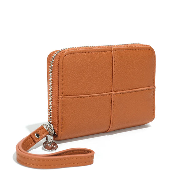 Co-Lab The 'DEAR' Wallet - Cognac Brown