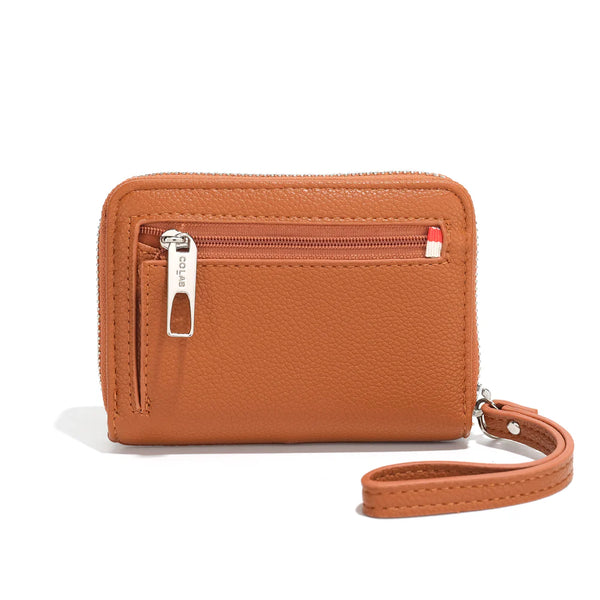 Co-Lab The 'DEAR' Wallet - Cognac Brown
