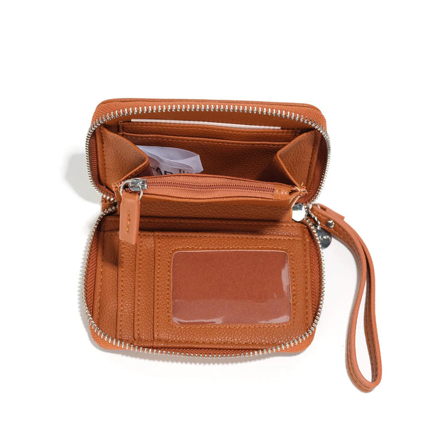 Co-Lab The 'DEAR' Wallet - Cognac Brown