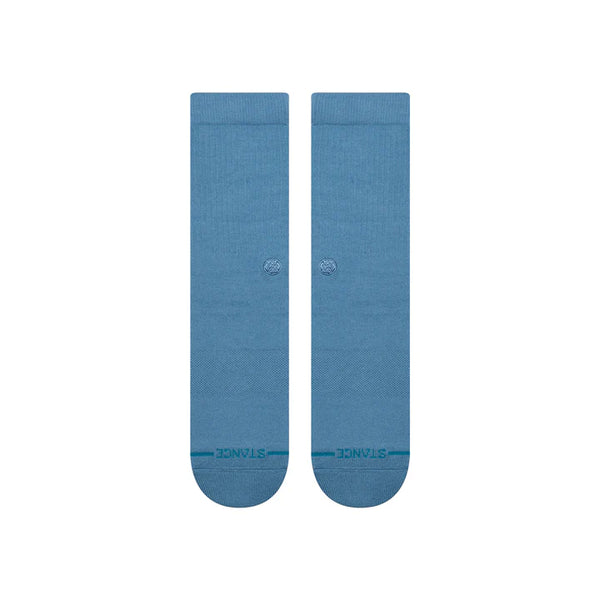 Stance Icon Crew Socks for Men in Blue Steel