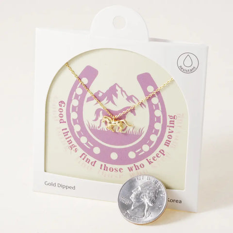 The Great Stallion, Necklace Gold
