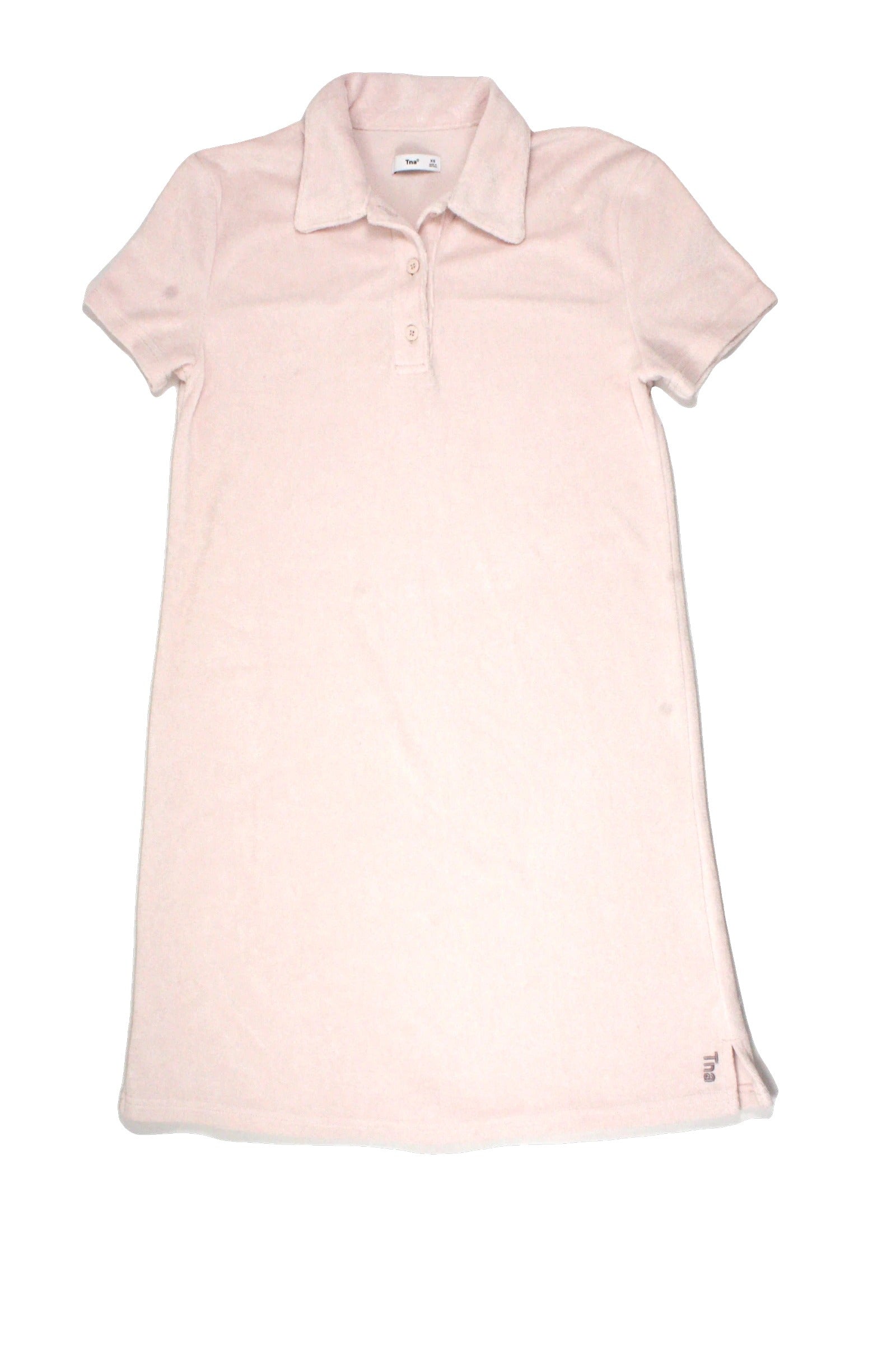 Aritzia TNA Pink Dress with Terry, Mini
