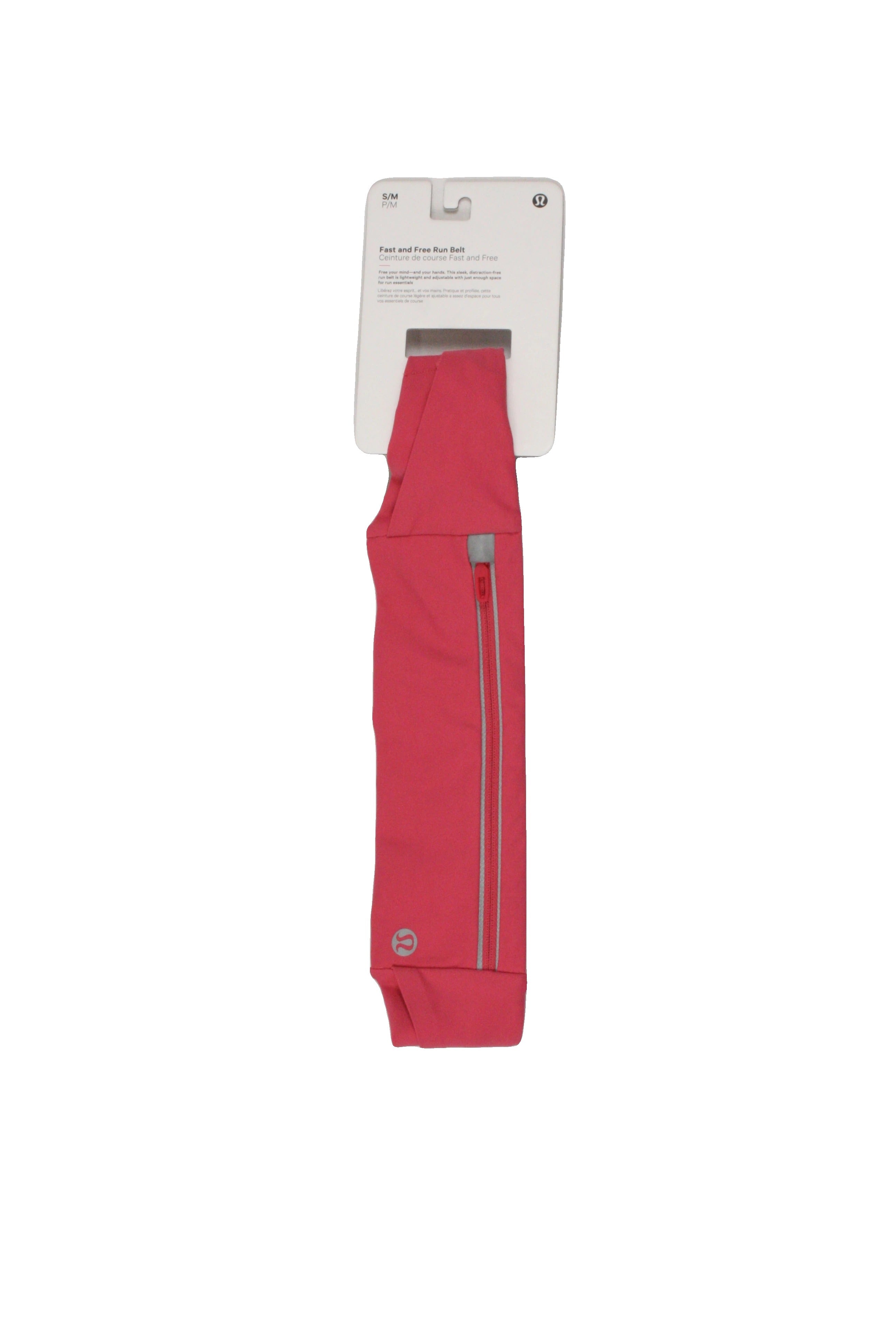 Lululemon Women's Pink/Silver Belt with Stretch