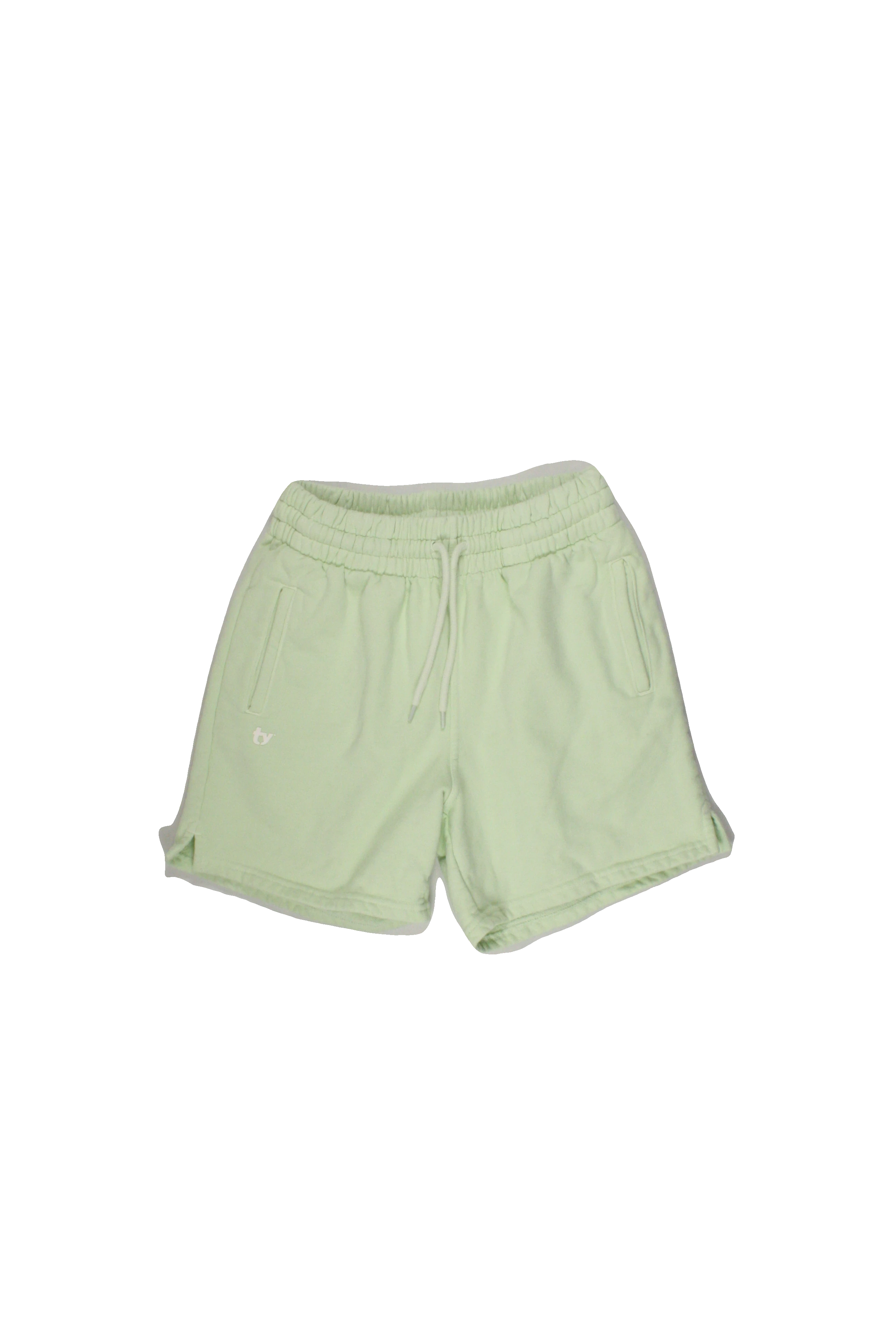 Thirty Years Women's Light Green Shorts with Cotton, 3 Pockets, Drawstring Waist, Drawstring – Size W27