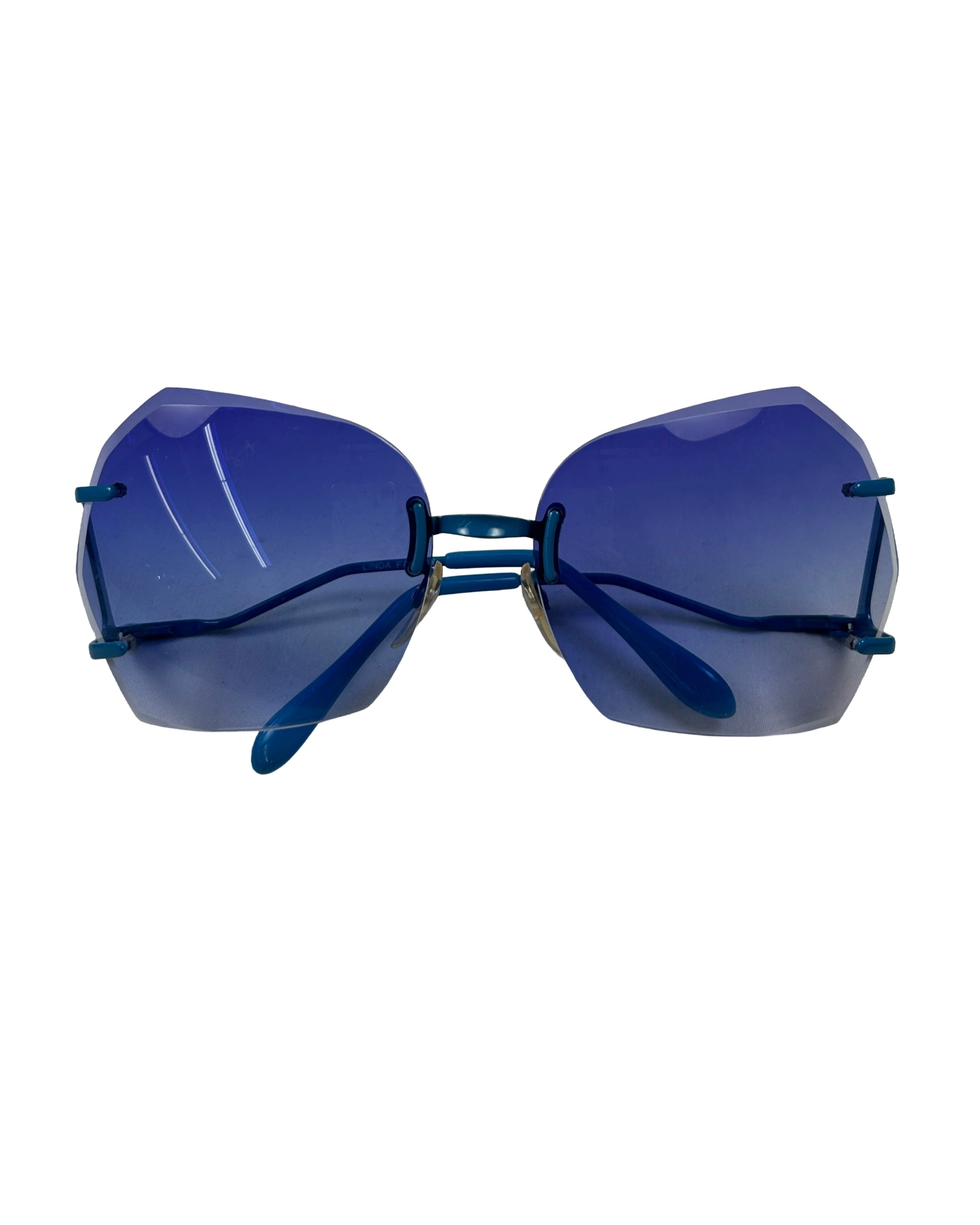 Linda Farrow Vintage Geometric Sunglasses