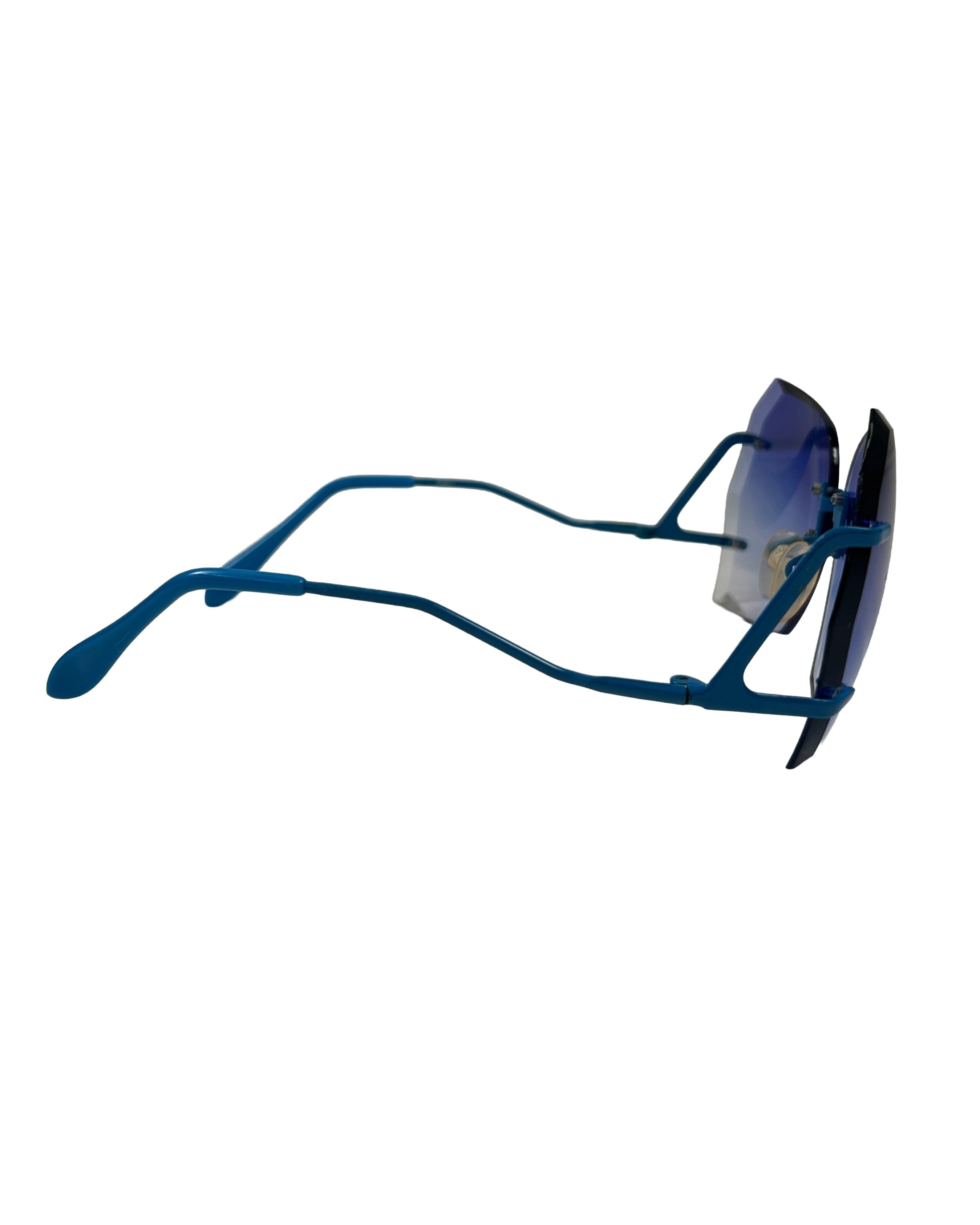 Linda Farrow Vintage Geometric Sunglasses