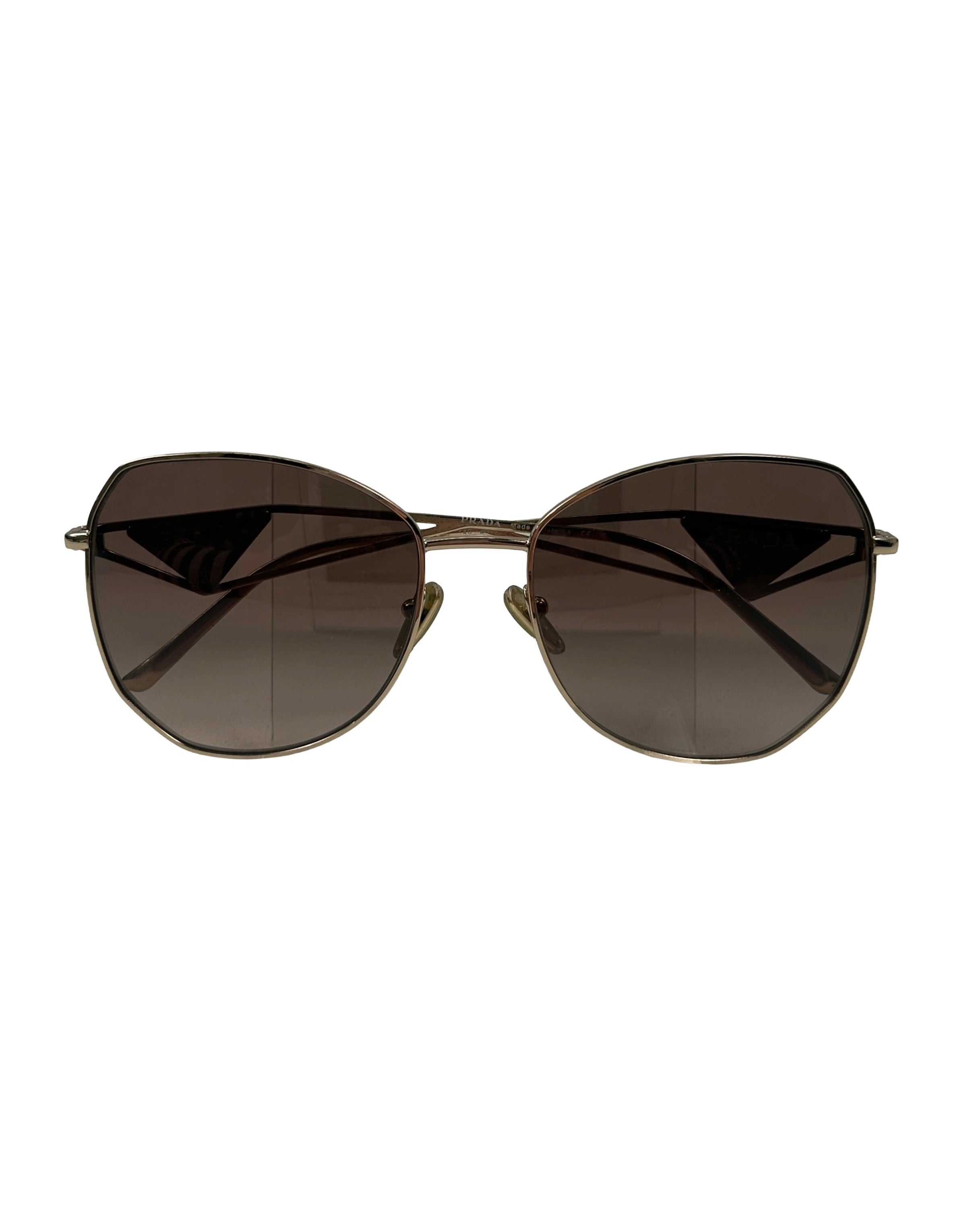 Prada PR 57Y Geometric Sunglasses