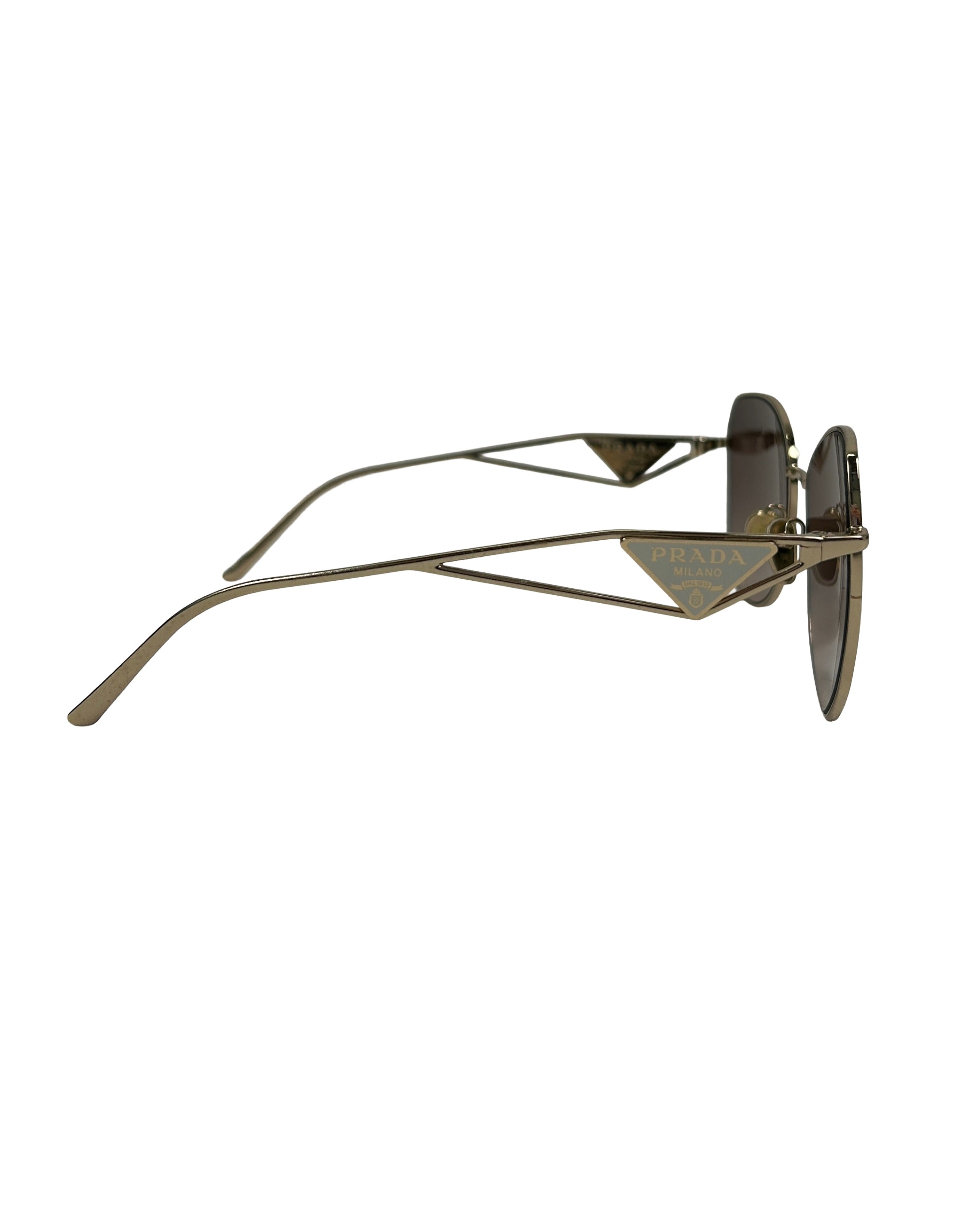 Prada PR 57Y Geometric Sunglasses