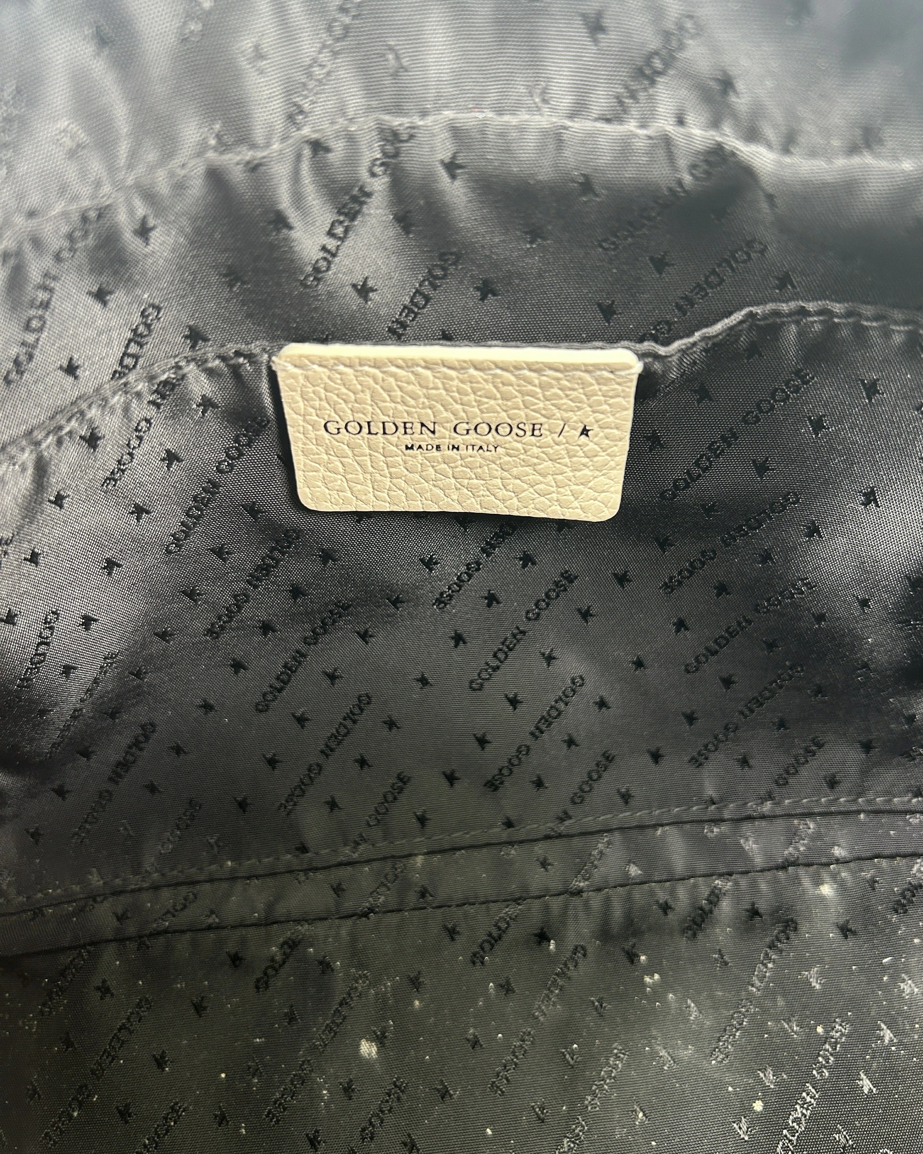 Golden Goose Graffiti-Print Star Bag