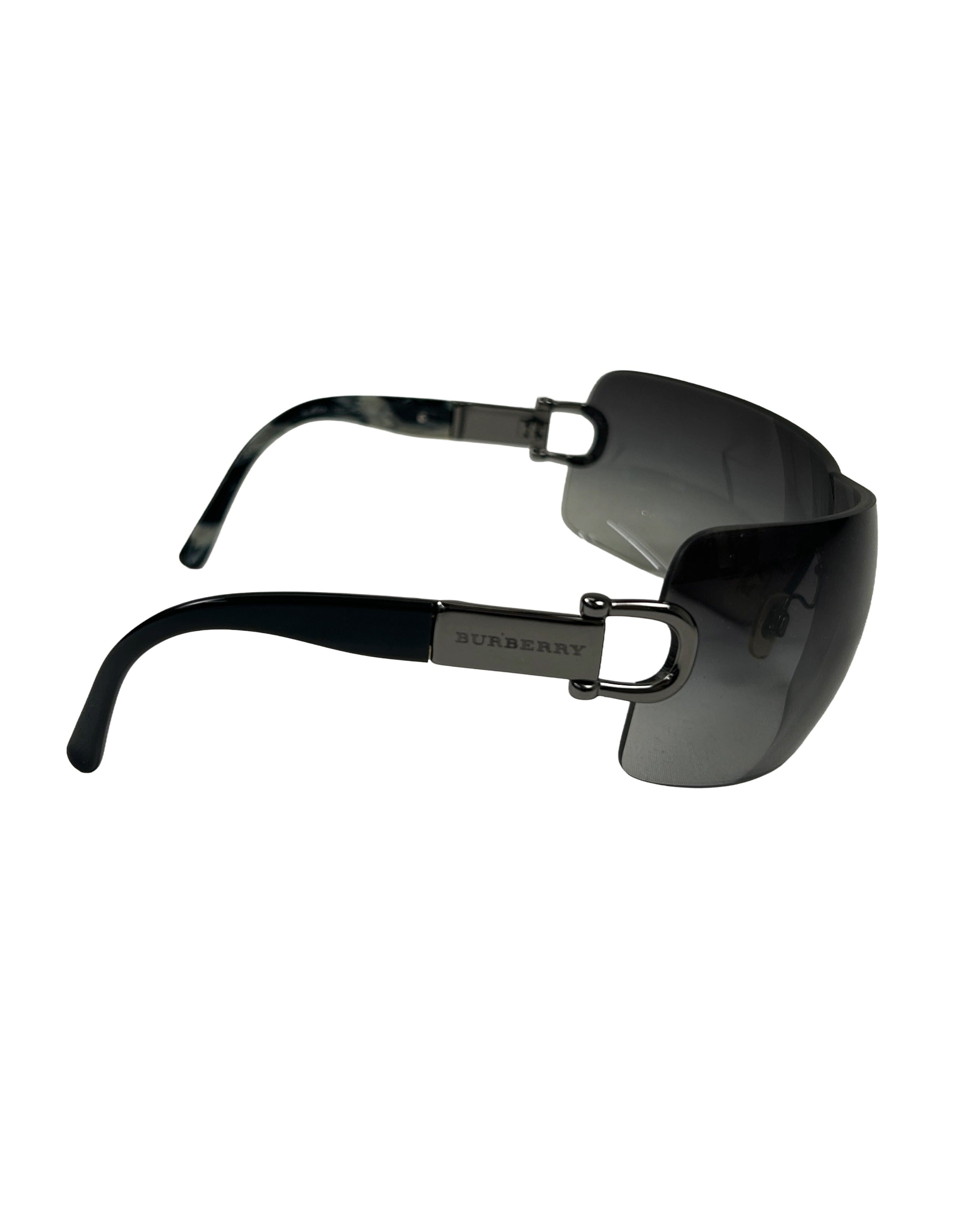 Burberry B3009 Shield Sunglasses