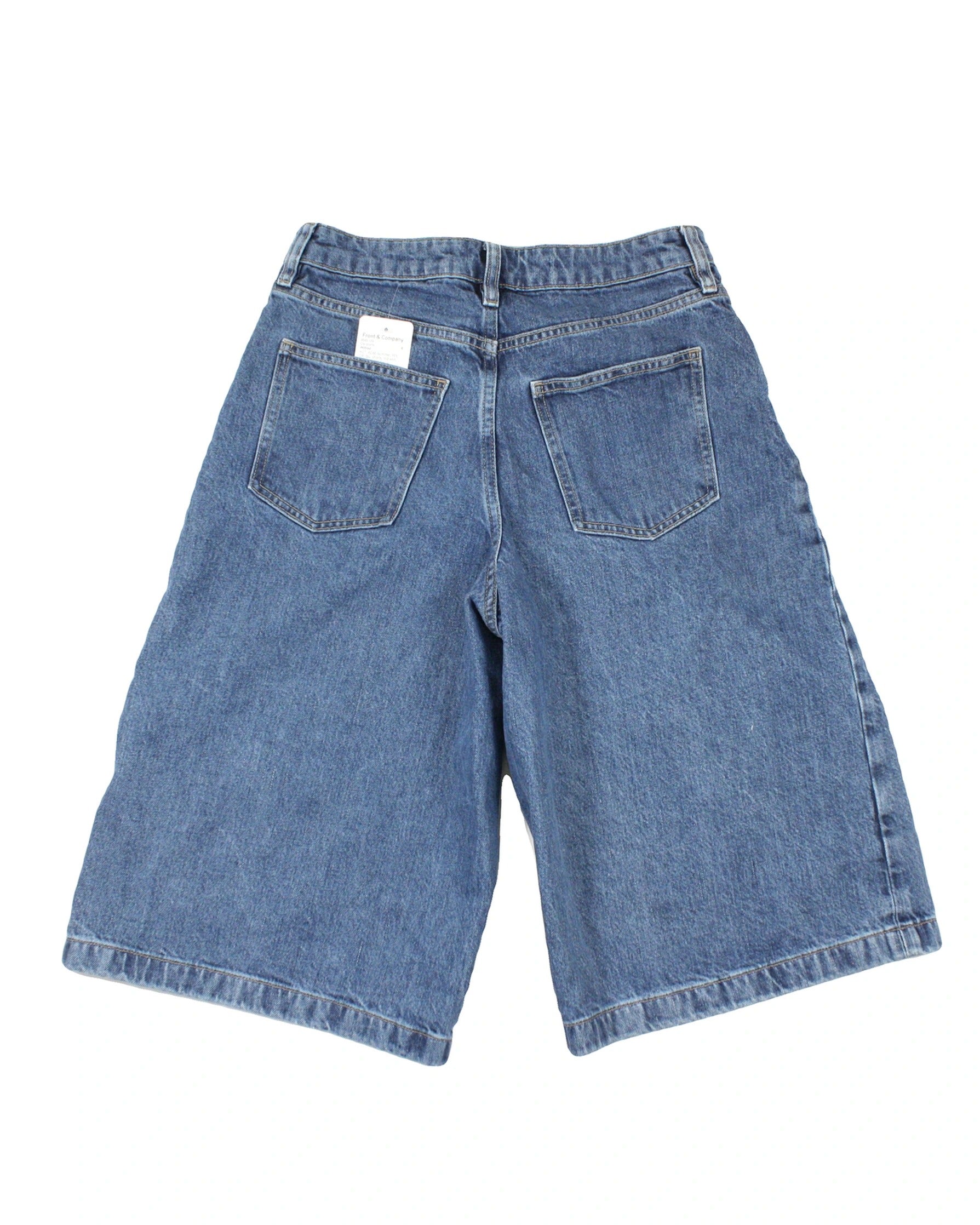 Wilfred Women's Blue Shorts with Medium Wash, Cotton, Jean Shorts – Size W27