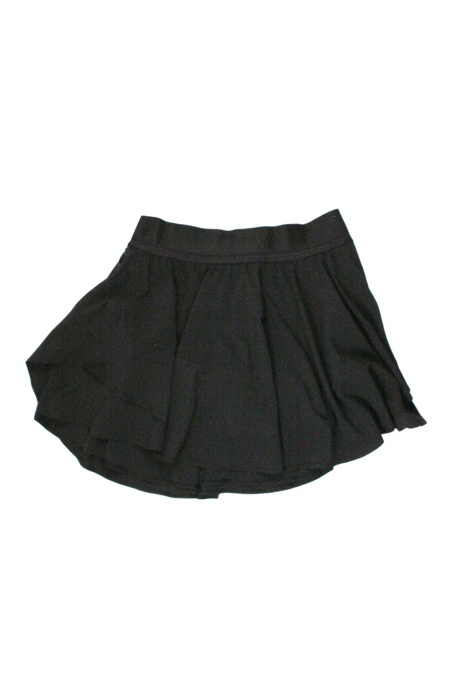 Lululemon Women's Black Skort with Elastic Waist, Mini, Tennis – Size W26
