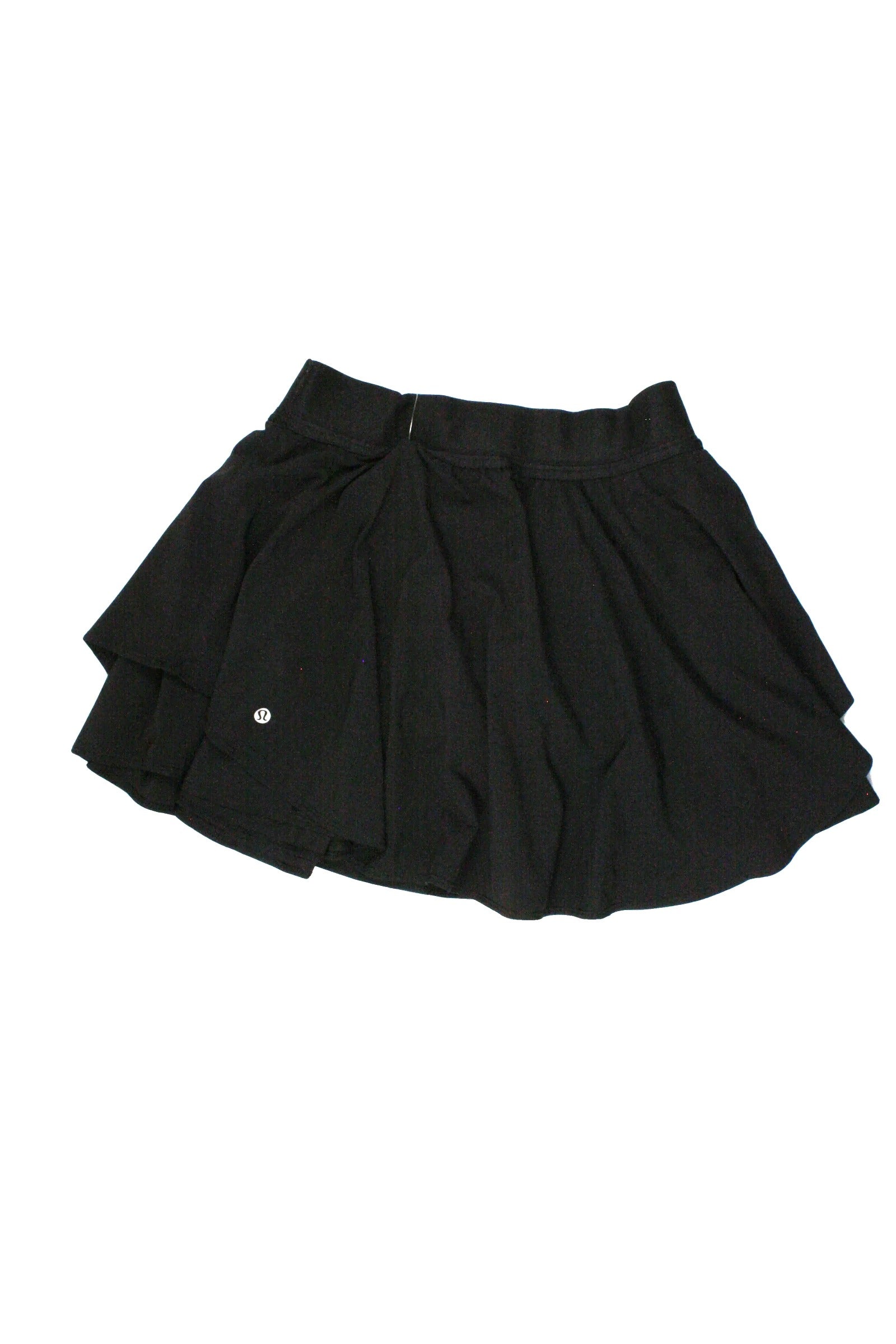 Lululemon Women's Black Skort with Elastic Waist, Mini, Tennis – Size W26