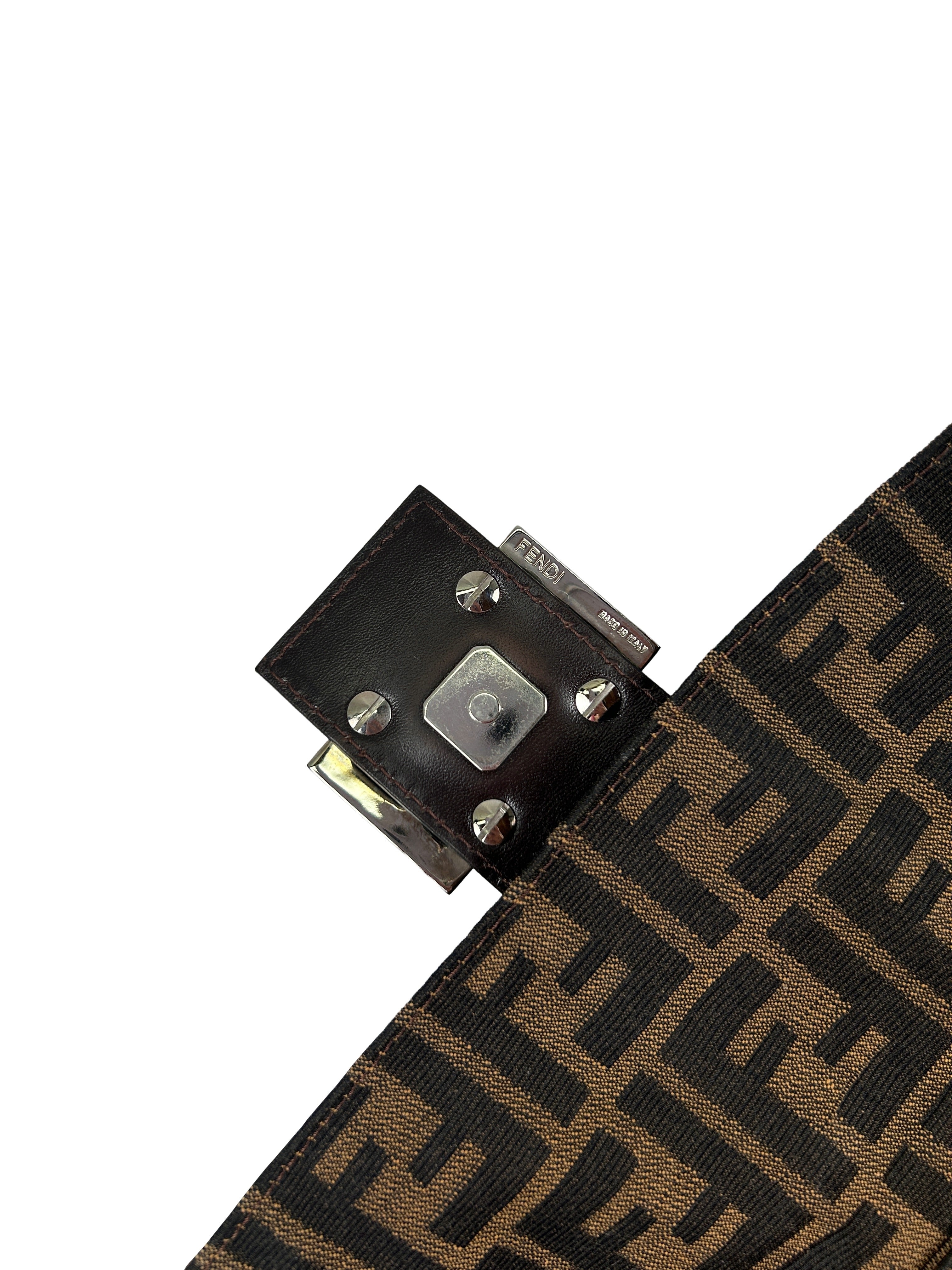 Fendi Vintage Zucca Baguette Bag