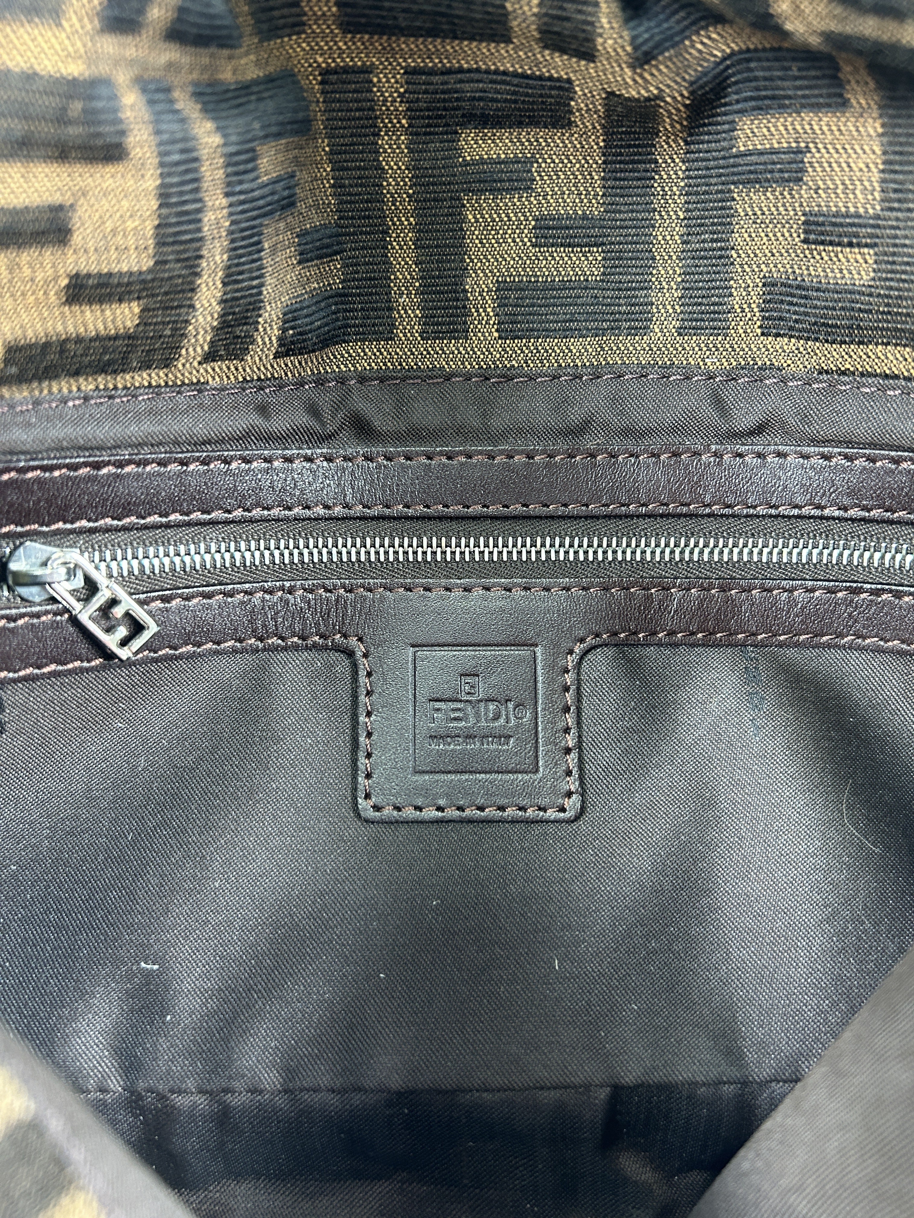 Fendi Vintage Zucca Baguette Bag