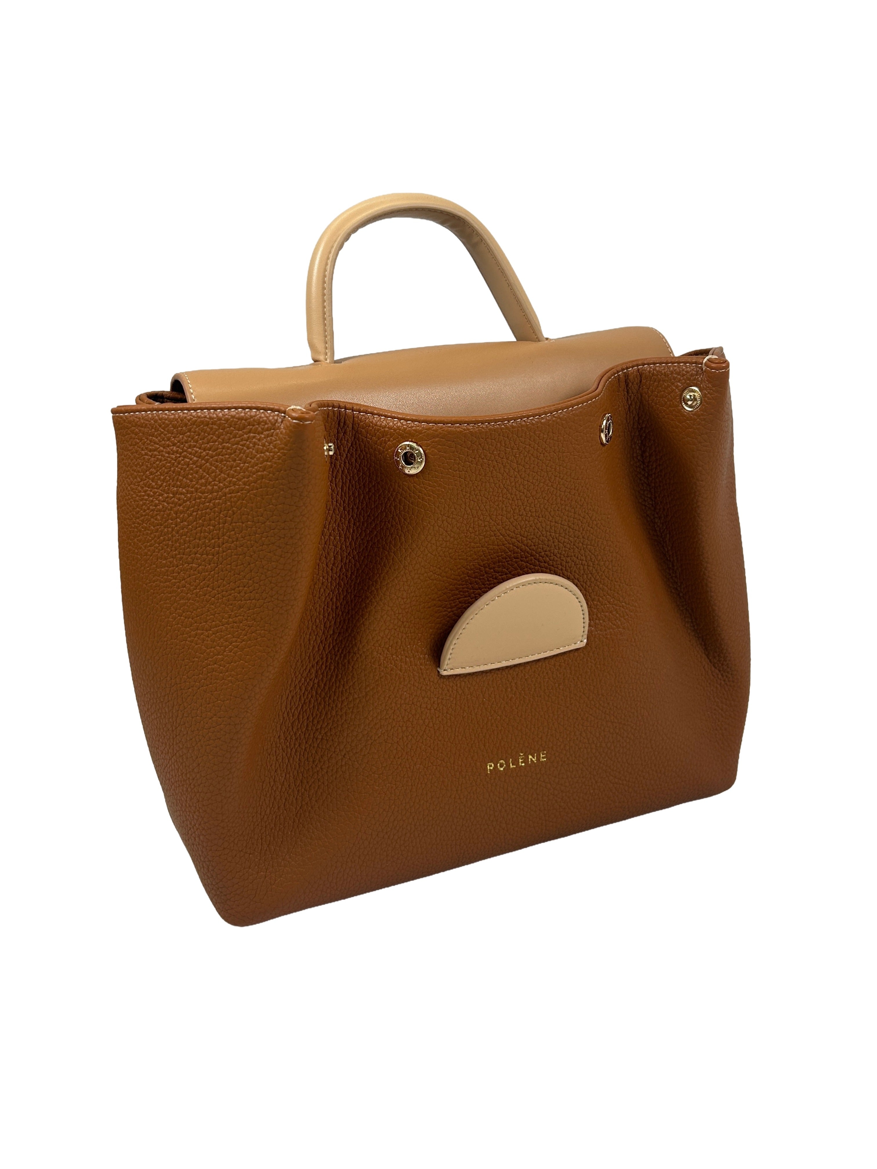 Polene Numero Un Bag in Trio Camel