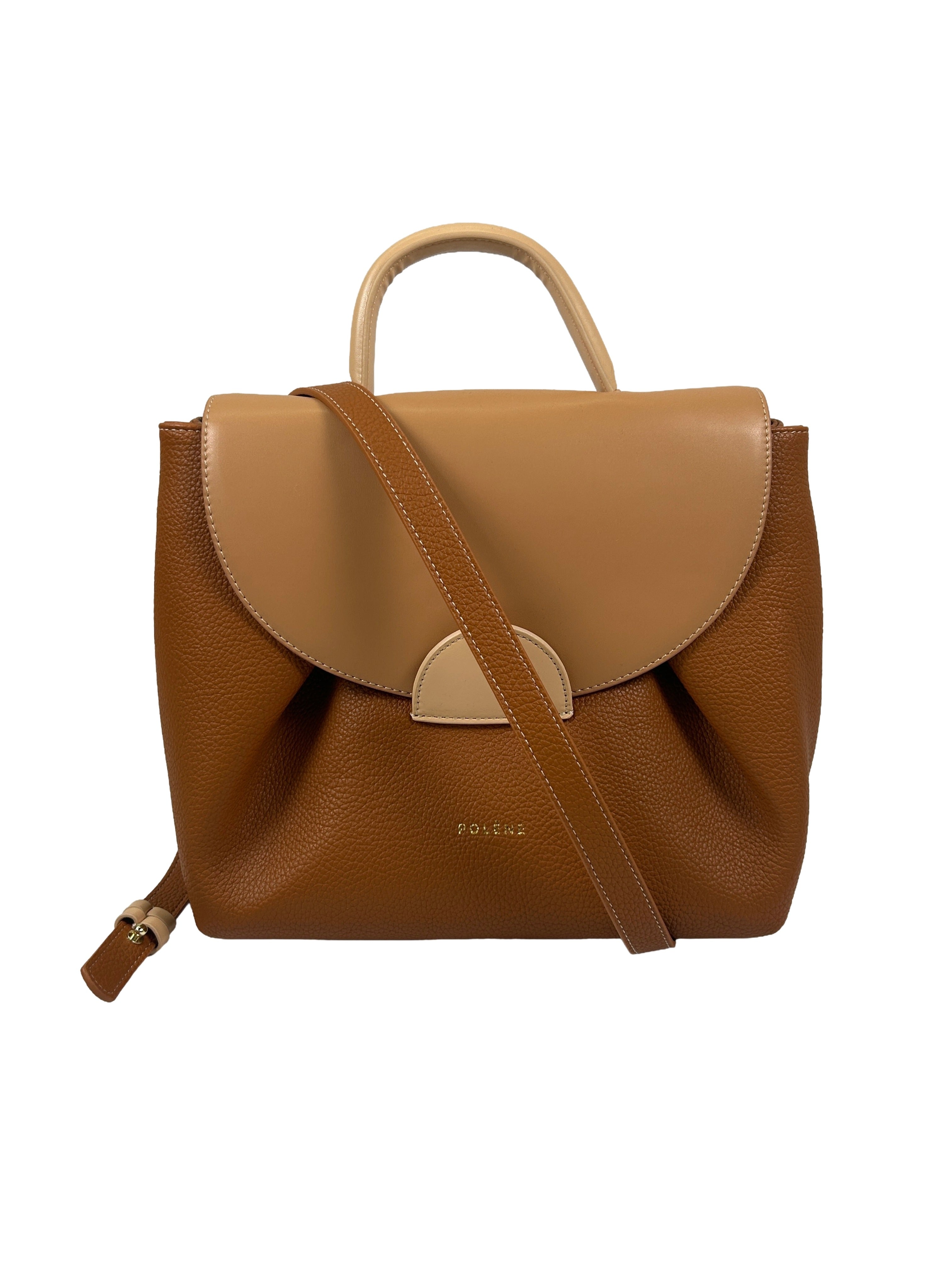 Polene Numero Un Bag in Trio Camel