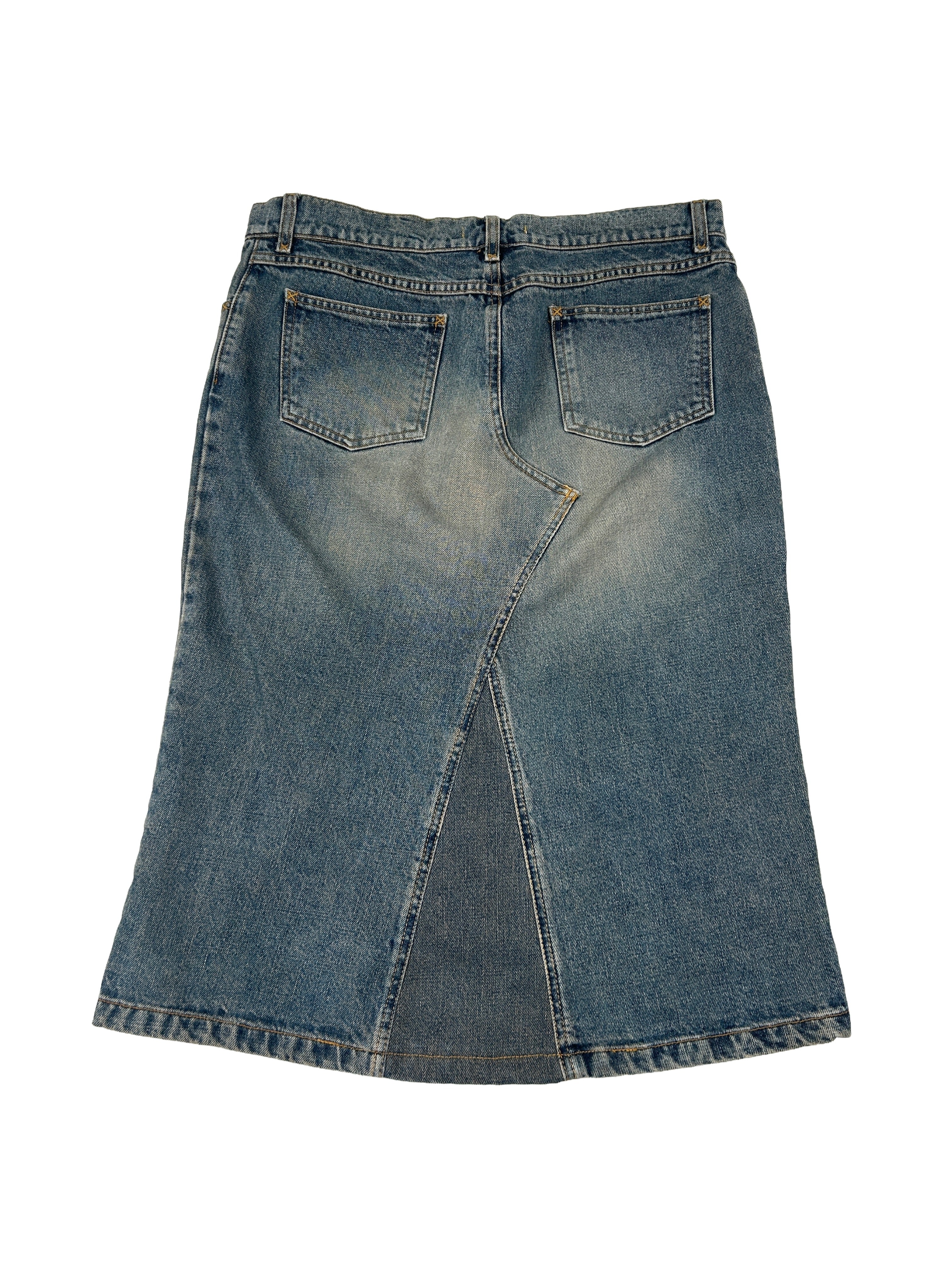 Dolce & Gabbana Size 34" Denim Midi Skirt