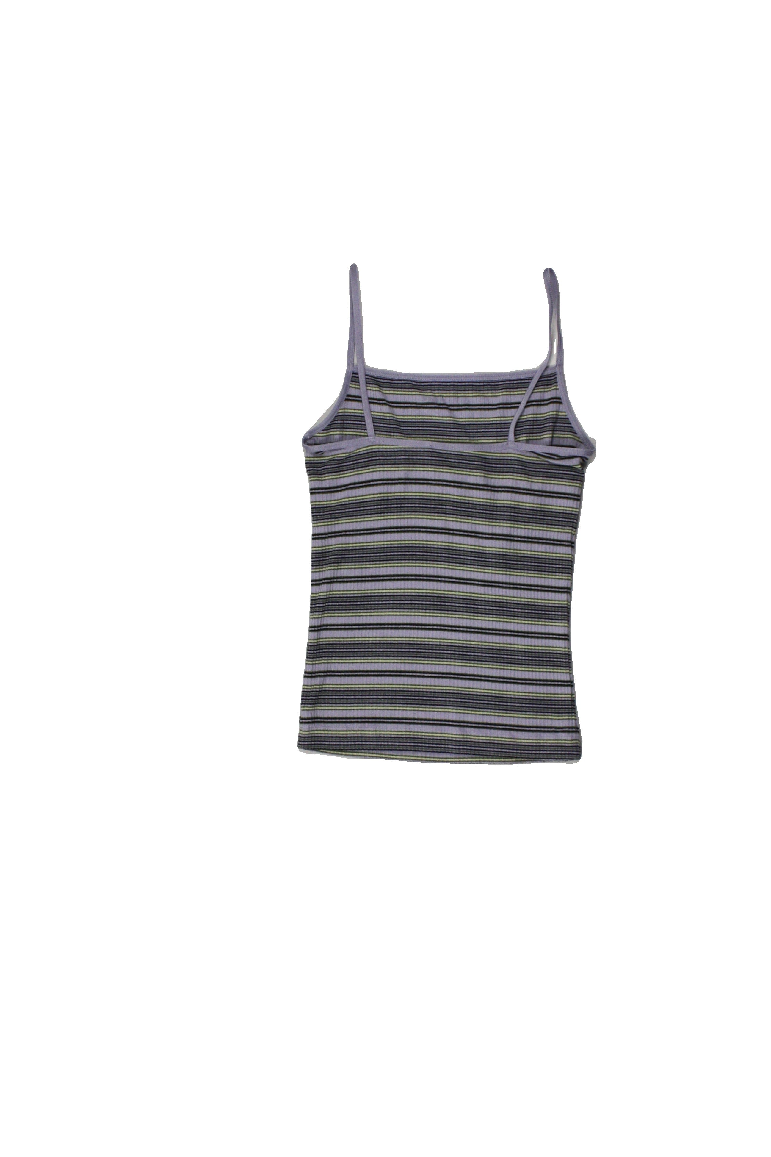 Wilfred Women's Lilac/Yellow/Olive/Black Sleeveless Top with Rib Knit, Stretch – Size XS