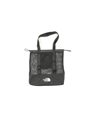 The North Face Black/White Tote Bag with Mesh, Dual Handles, See-Through