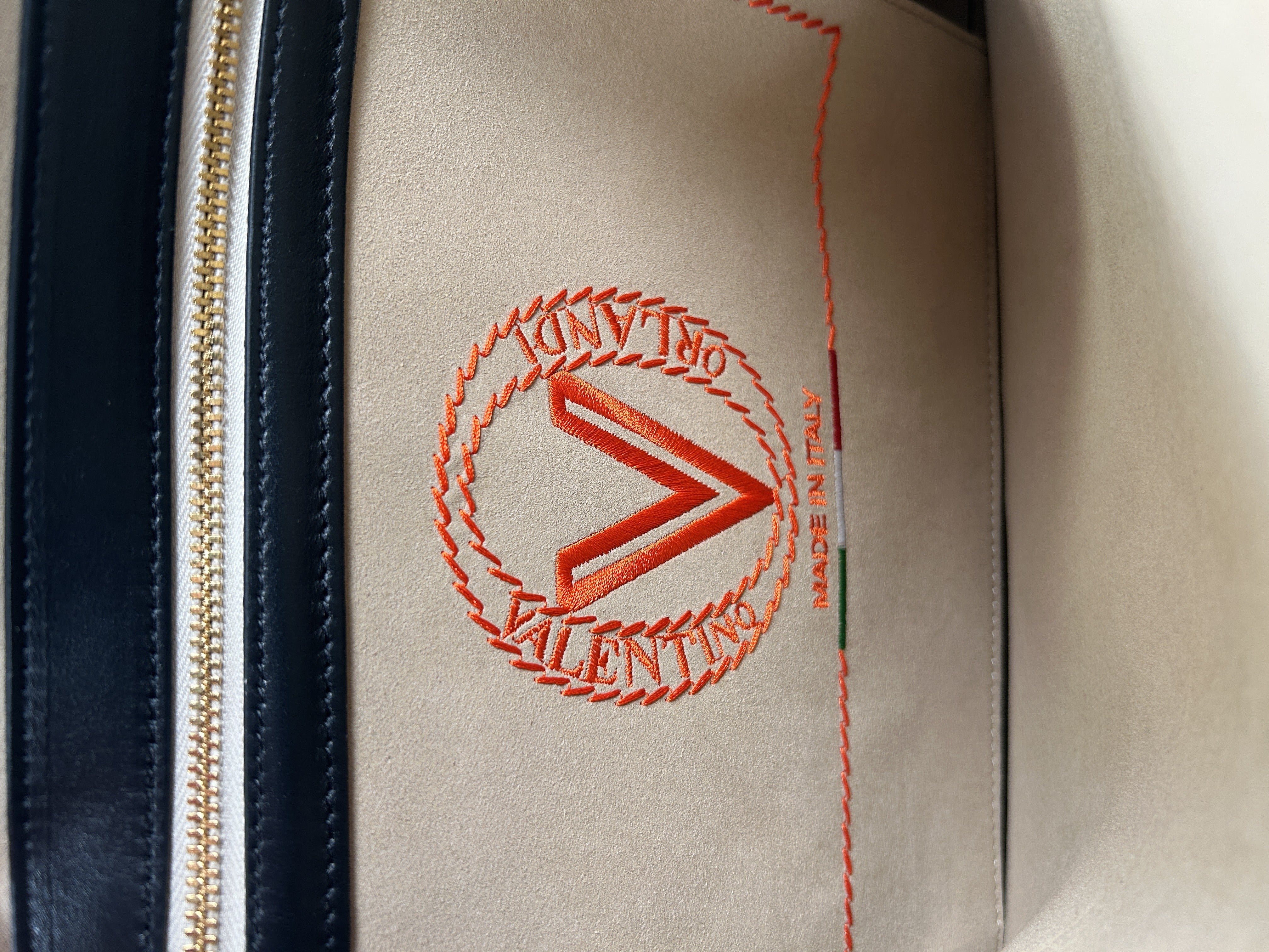 Valentino Orlandi Kay Calfskin Shopper Bag