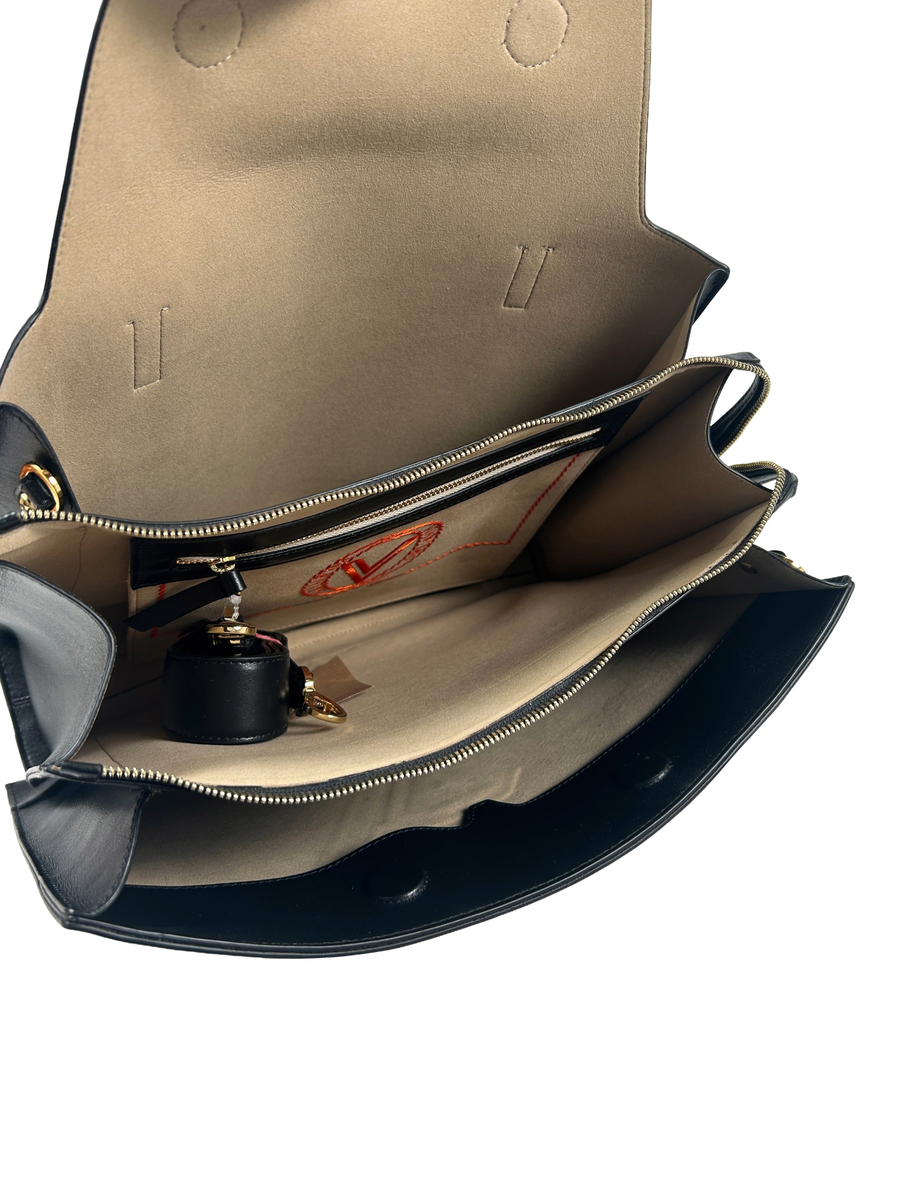 Valentino Orlandi Kay Calfskin Shopper Bag