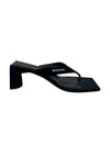Balenciaga Size 35.5 Double Square Heeled Mules