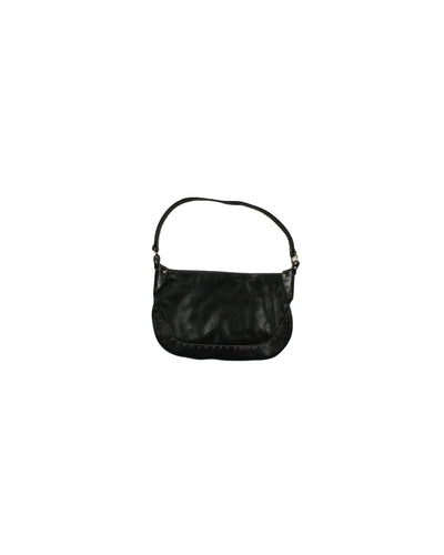 Arnold Churgin Women's Black Purse with Single Strap