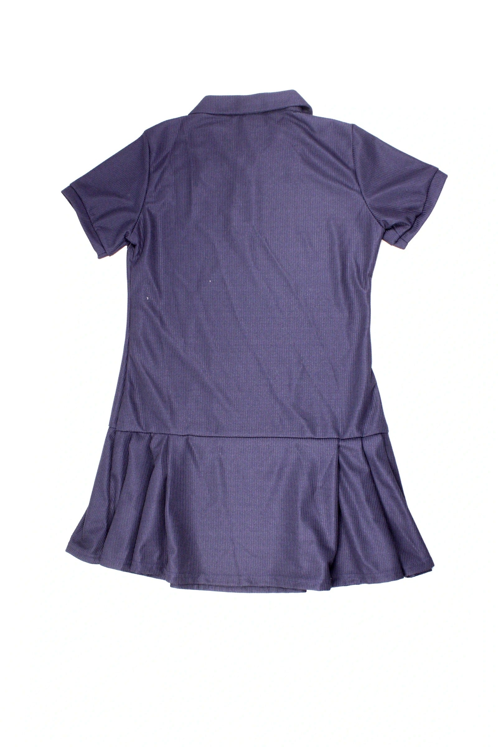 Dazy Women's Navy Dress with Polo Collar – Size L