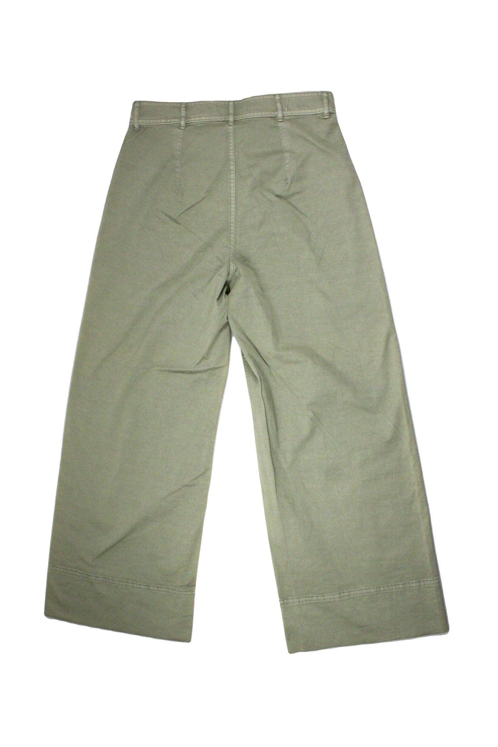 Everlane Women's Light Olive Pants with Two Coin Pockets, Wide Leg – Size W26 | New with Tags