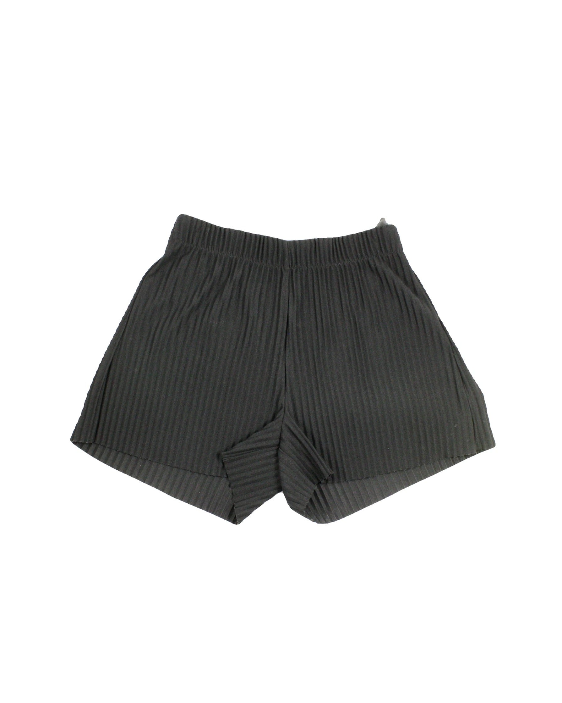 Babaton Women's Black Accordion Pleats High Rise 3 Inseam Shorts – Waist 26