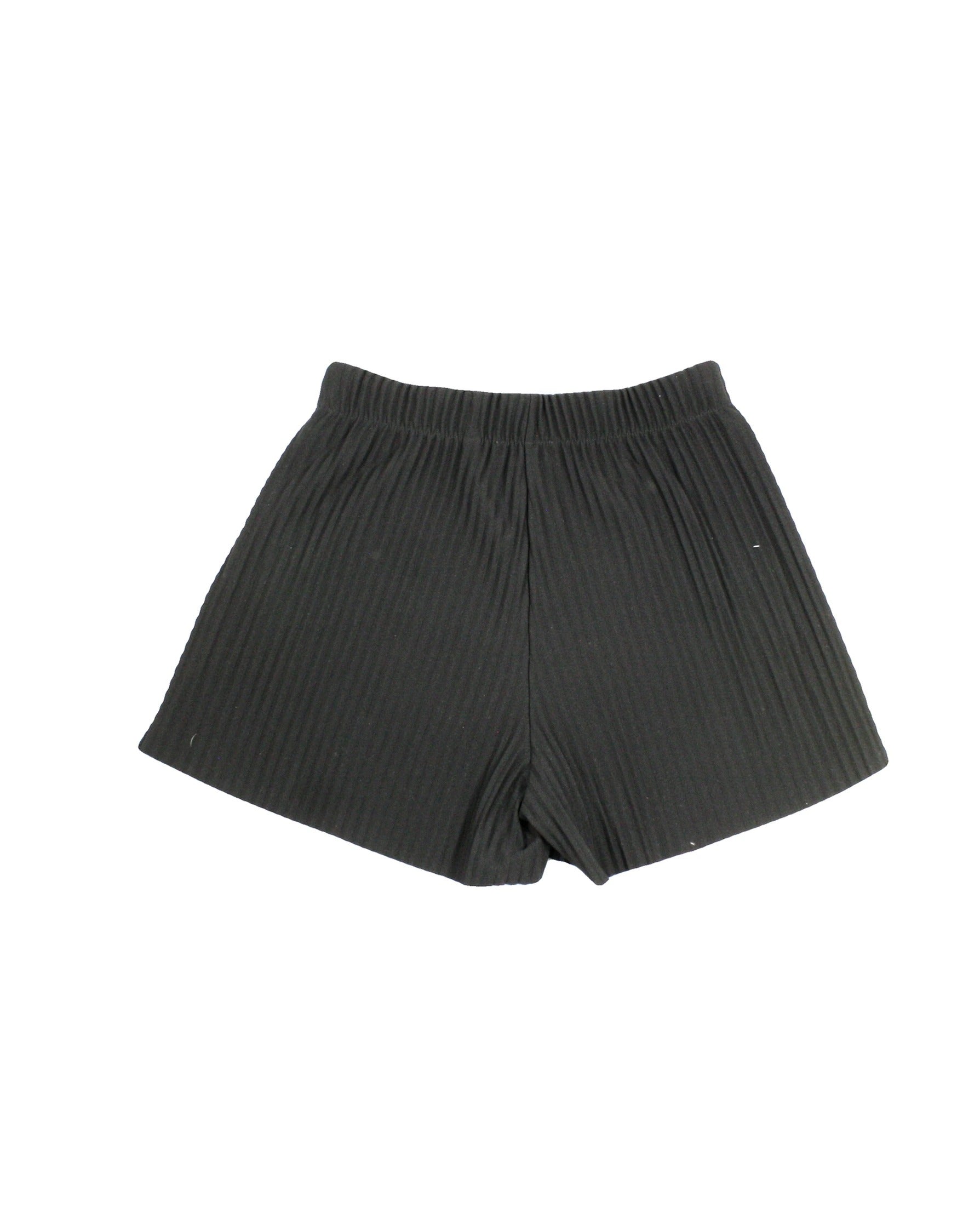 Babaton Women's Black Accordion Pleats High Rise 3 Inseam Shorts – Waist 26