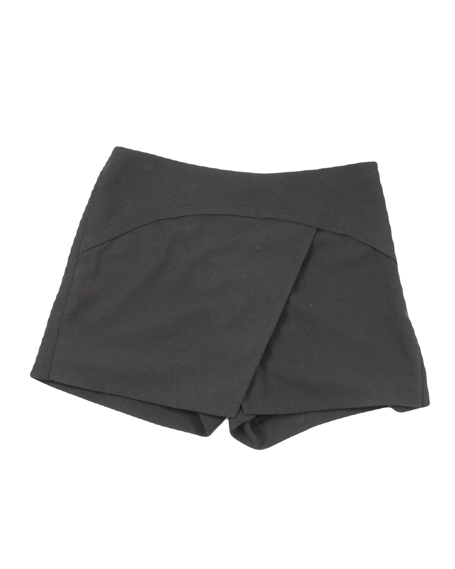 BCBG Max Azria Women's Black Skirt with Mini Length, Side Zip – Size W30