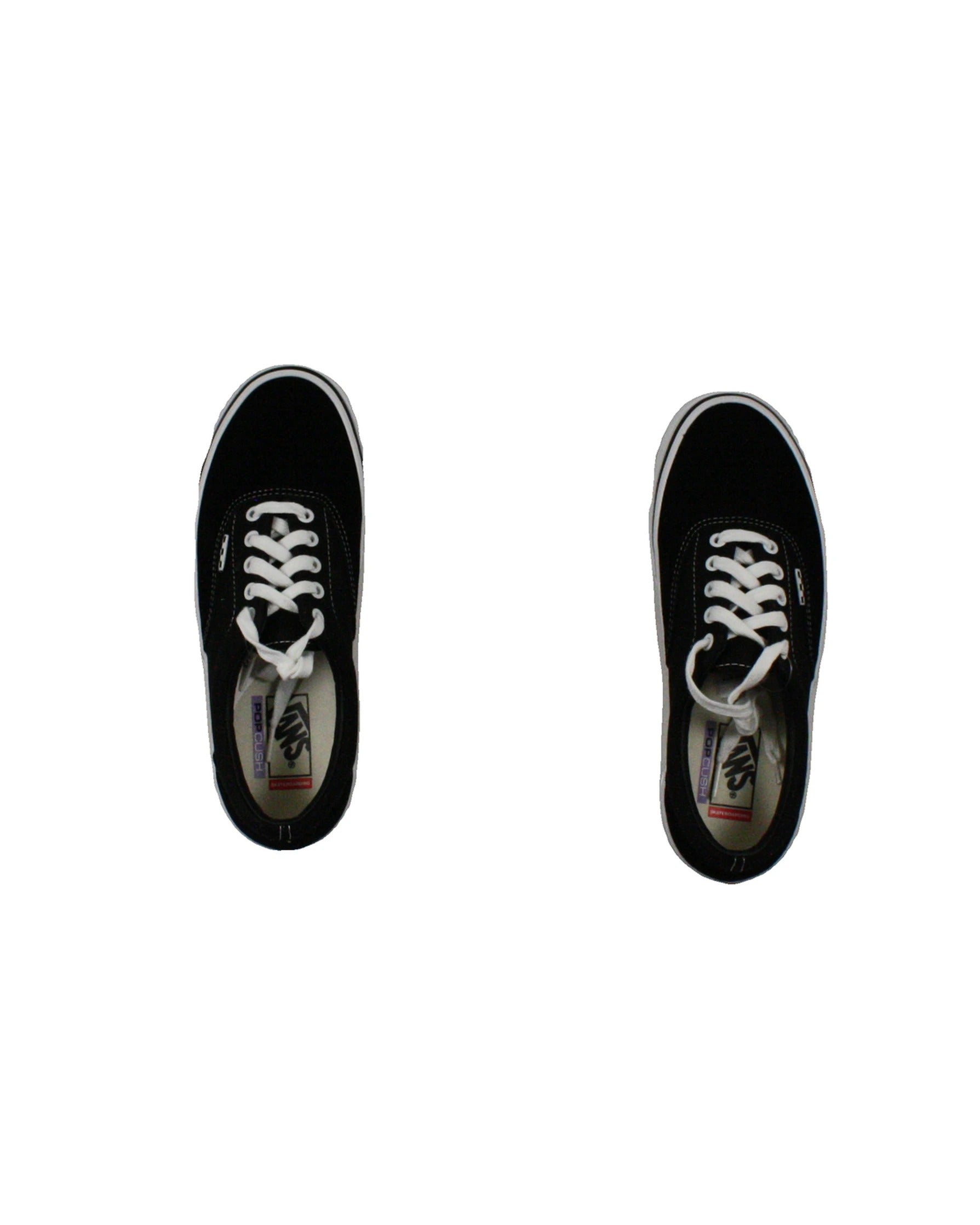 Vans Men's Black/White Lace-Up Closure Checkered Interior Sneakers – Size 9