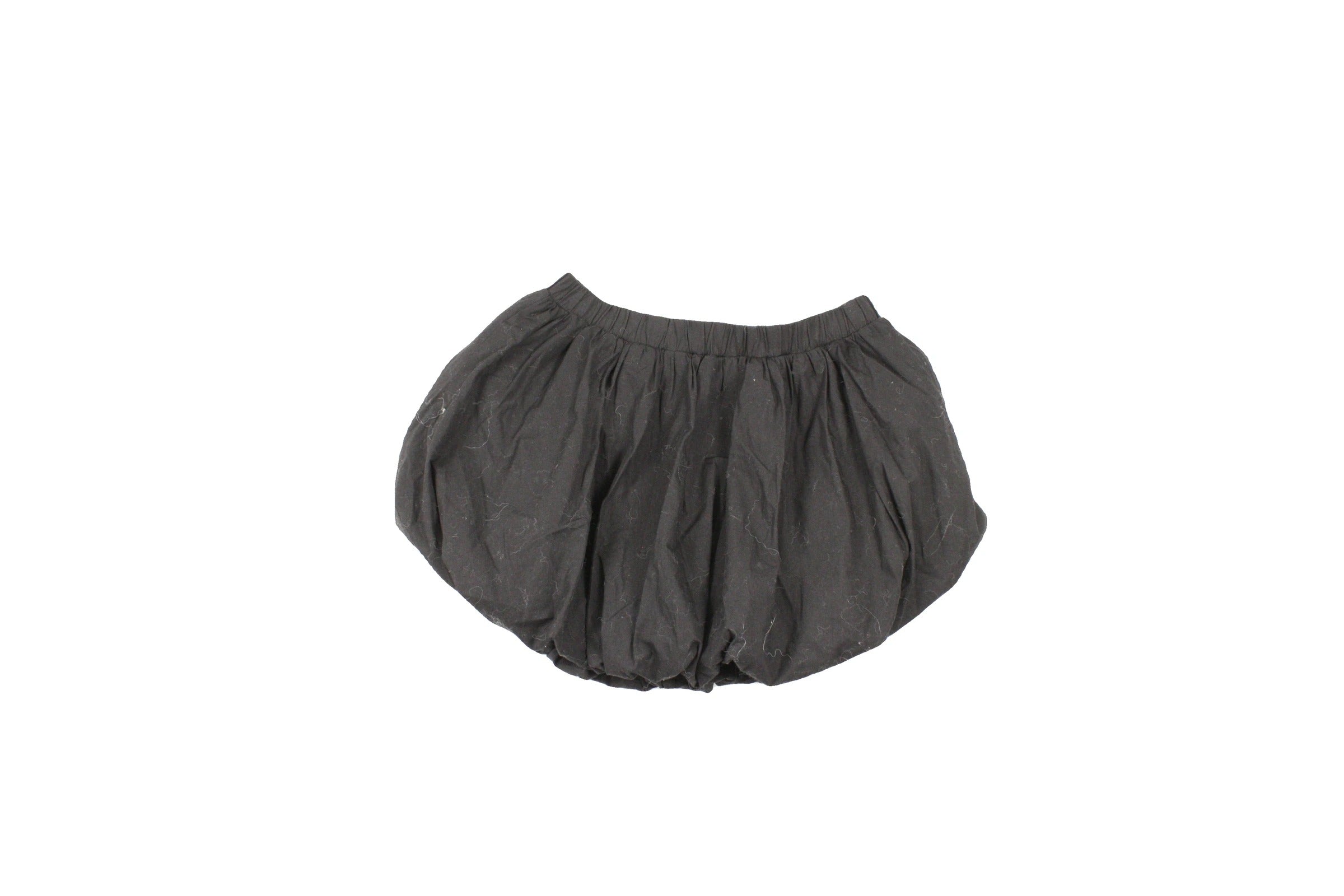 Sunday Best Women's Black Mini Length Stretch Waistband Bubble Hem Skirt – Waist 26