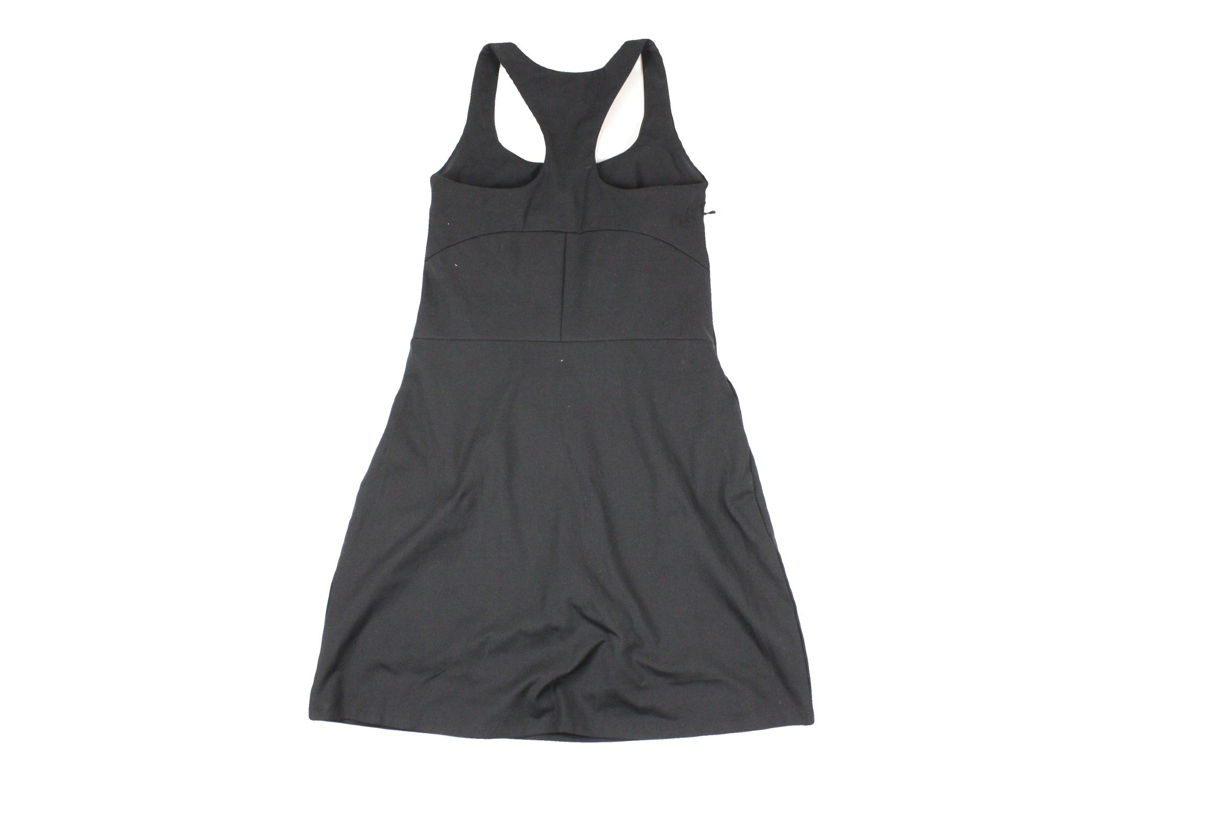 Girlfriend Collective Women's Black Racerback Mini Length A-Line Fit Skort Design Sleeveless Dress – New, Size XS
