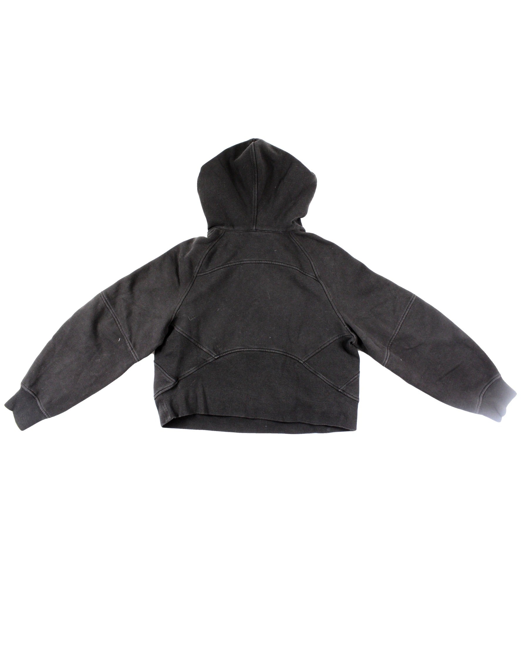 Lululemon Women's Black Long Sleeve Canucks Hooded Sweatshirt