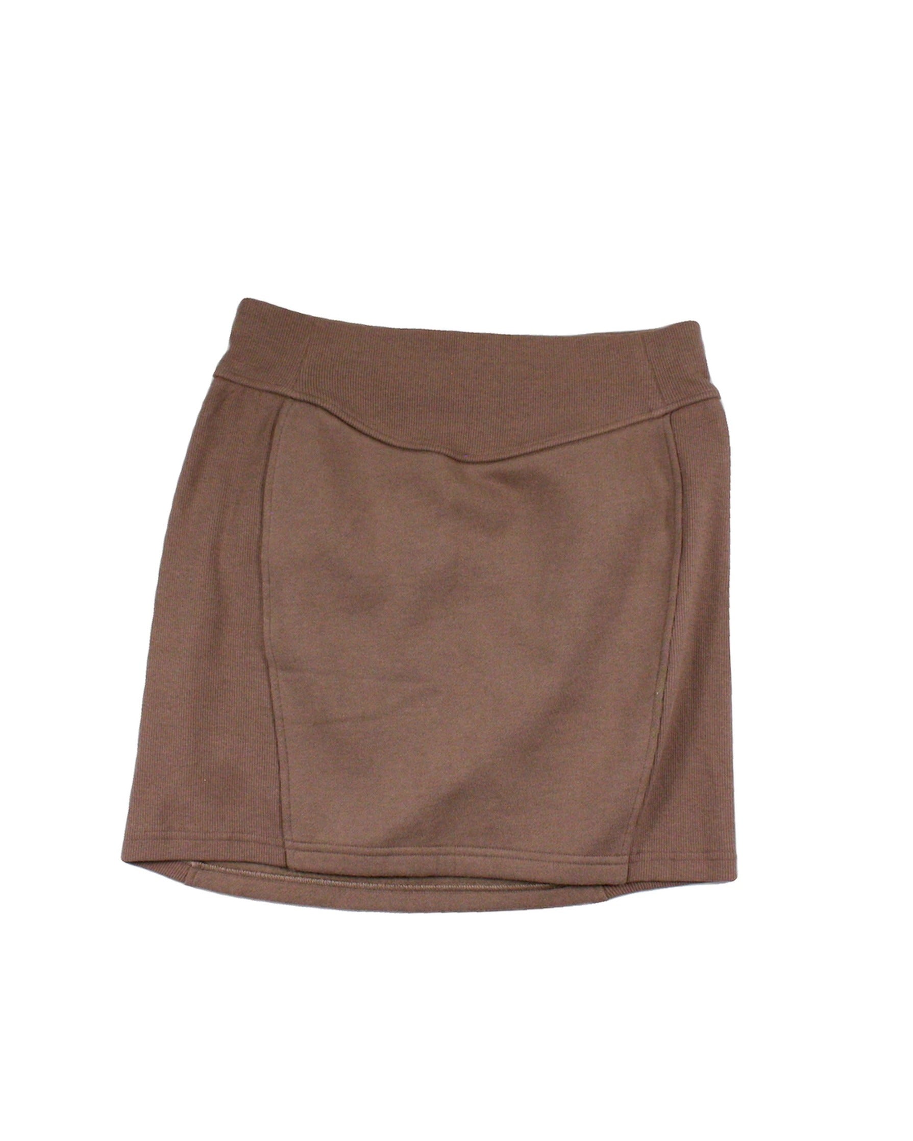 Lululemon Women's Dark Pink Mini Skirt with Back Logo – Size W26
