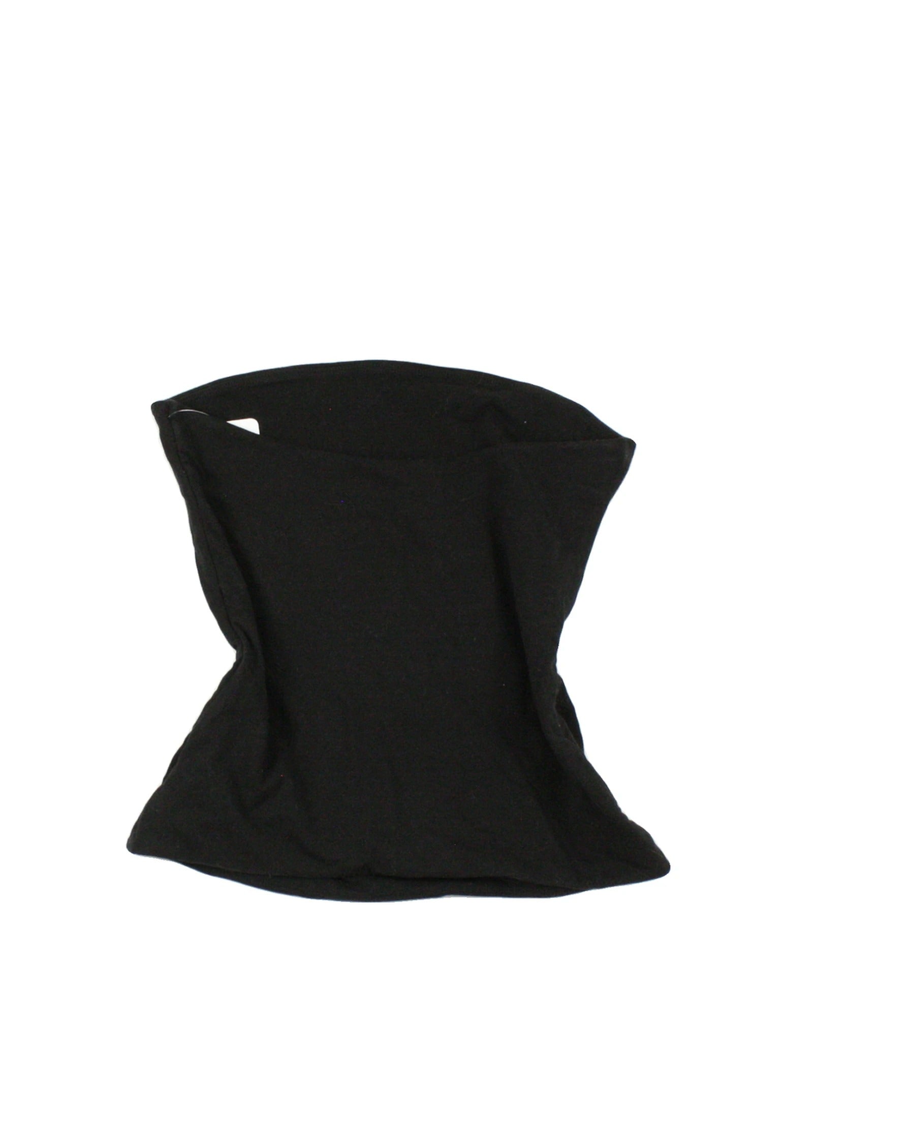 Aritzia Contour Women's Black Tube Top with Stretch Round Neck – Size S
